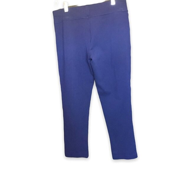 G.H. Bass & Co. Women's Versatile 7/8 Length Navy Blue Leggings Size Medium Gym - Picture 1 of 4